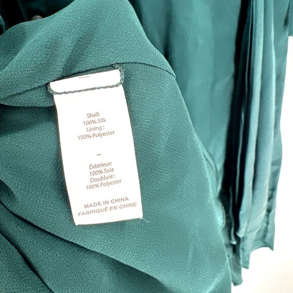 5a7 Cinq a Sept Green Onyx Mini Jacey Dress Size 12 - Picture 7 of 10